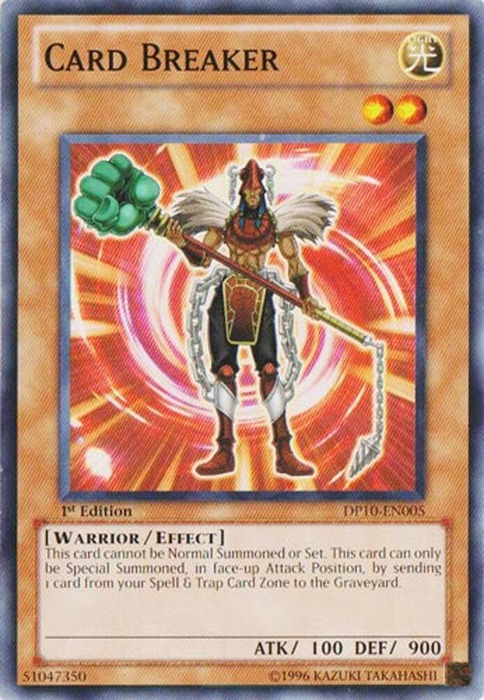 Card Breaker DP10-EN005 card from Duelist Pack 10: Yusei 3