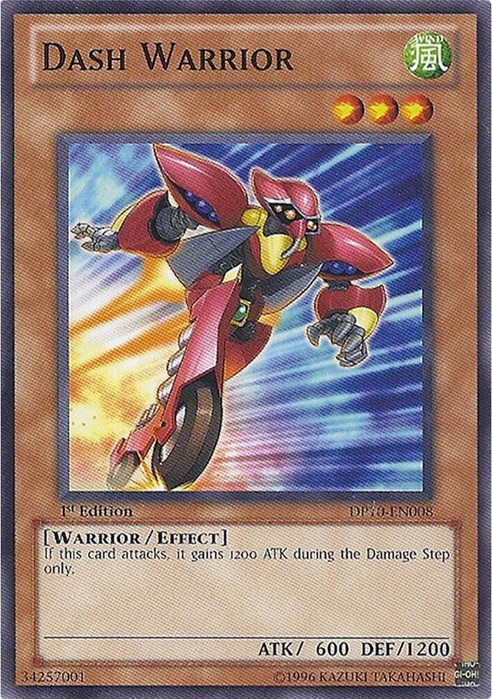 Dash Warrior DP10-EN008 card from Duelist Pack 10: Yusei 3