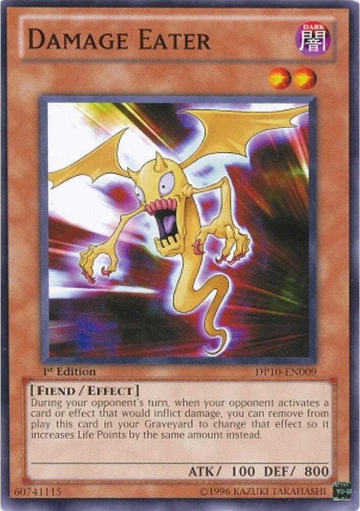 Damage Eater DP10-EN009 card from Duelist Pack 10: Yusei 3