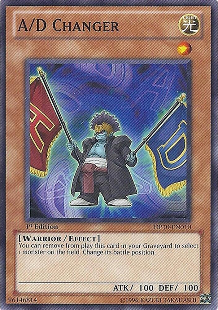 A/D Changer DP10-EN010 card from Duelist Pack 10: Yusei 3