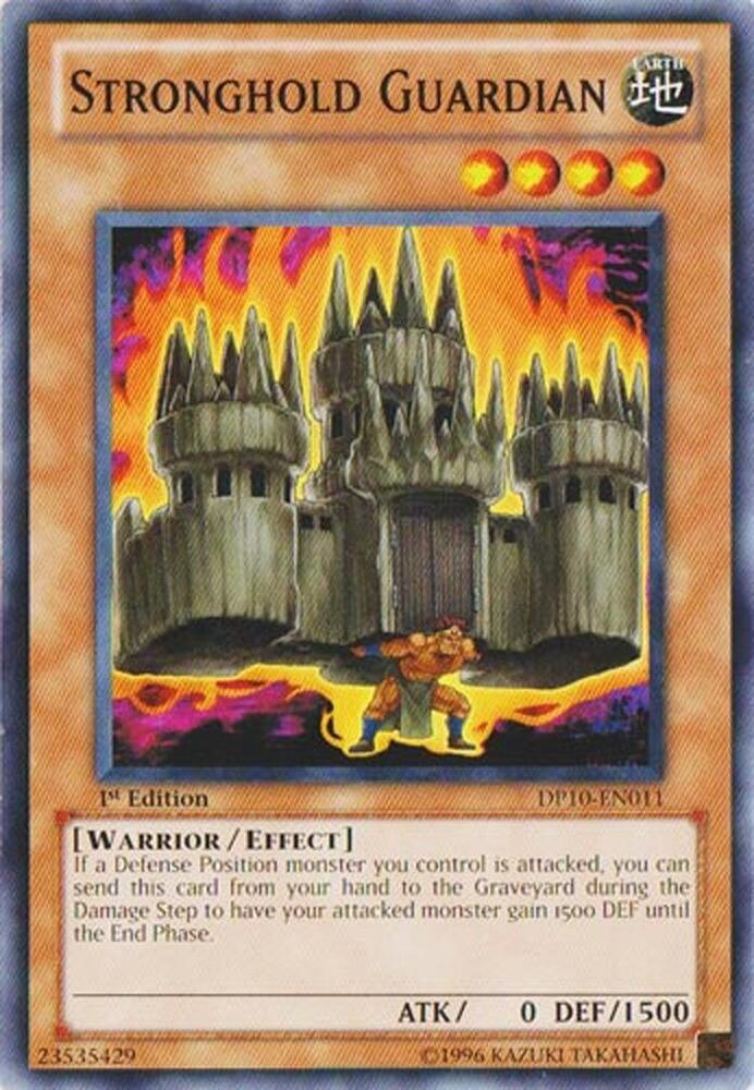 Stronghold Guardian DP10-EN011 card from Duelist Pack 10: Yusei 3