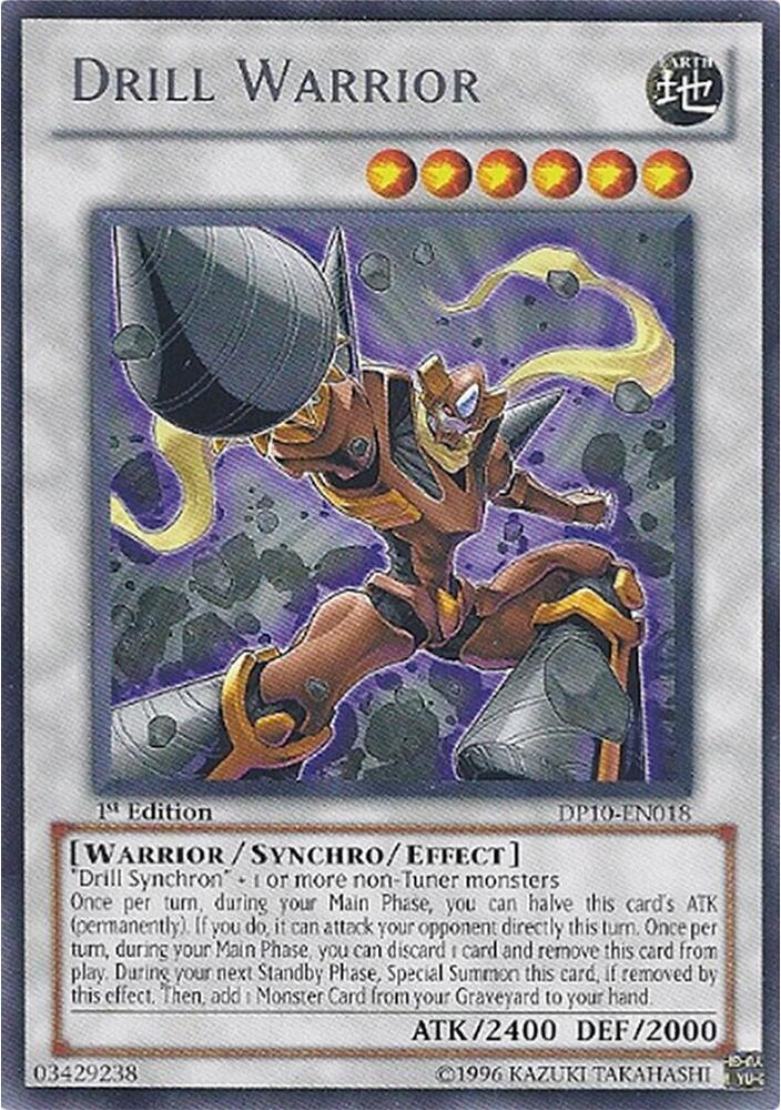 Drill Warrior DP10-EN018 card from Duelist Pack 10: Yusei 3
