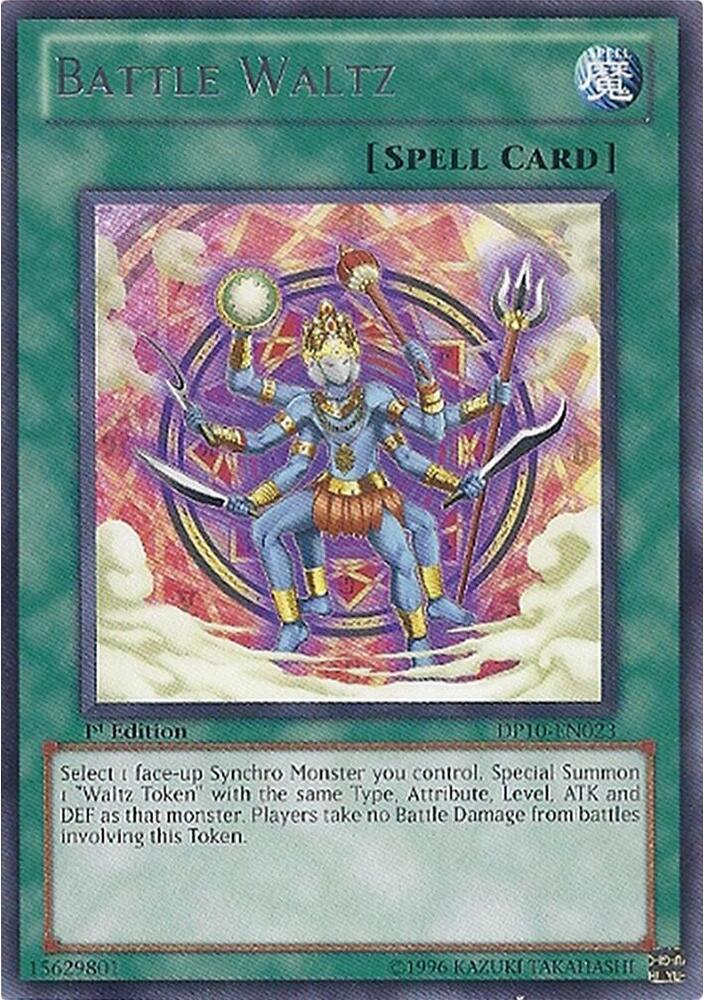 Battle Waltz DP10-EN023 card from Duelist Pack 10: Yusei 3