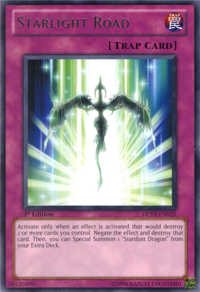 Starlight Road DP10-EN025 card from Duelist Pack 10: Yusei 3