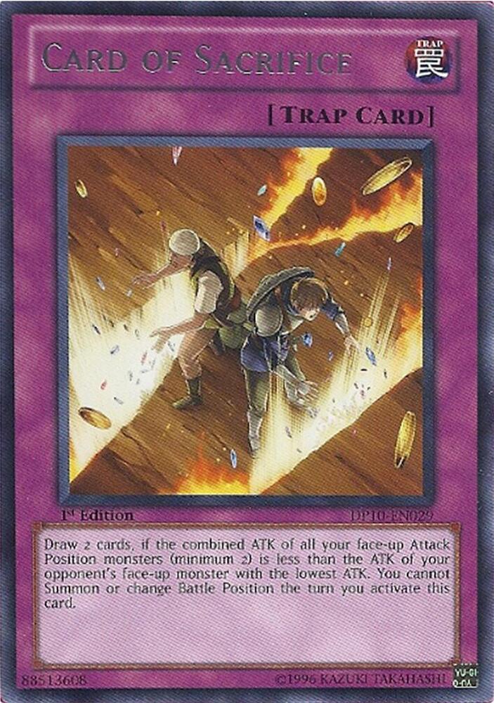 Card of Sacrifice DP10-EN029 card from Duelist Pack 10: Yusei 3