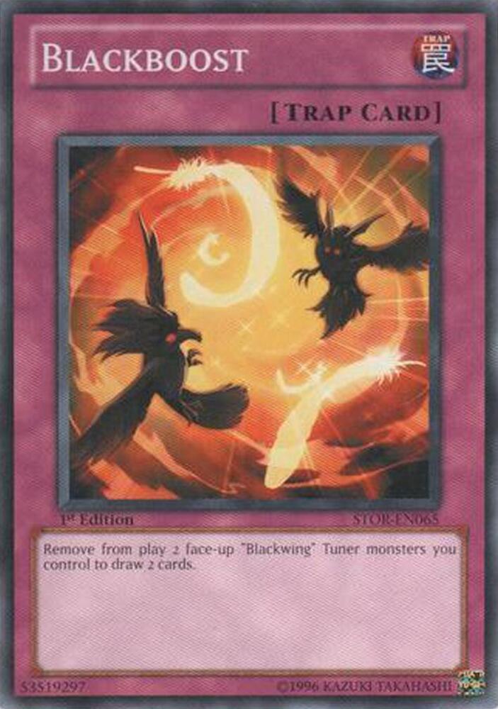 Blackboost STOR-EN065 card from Storm of Ragnarok