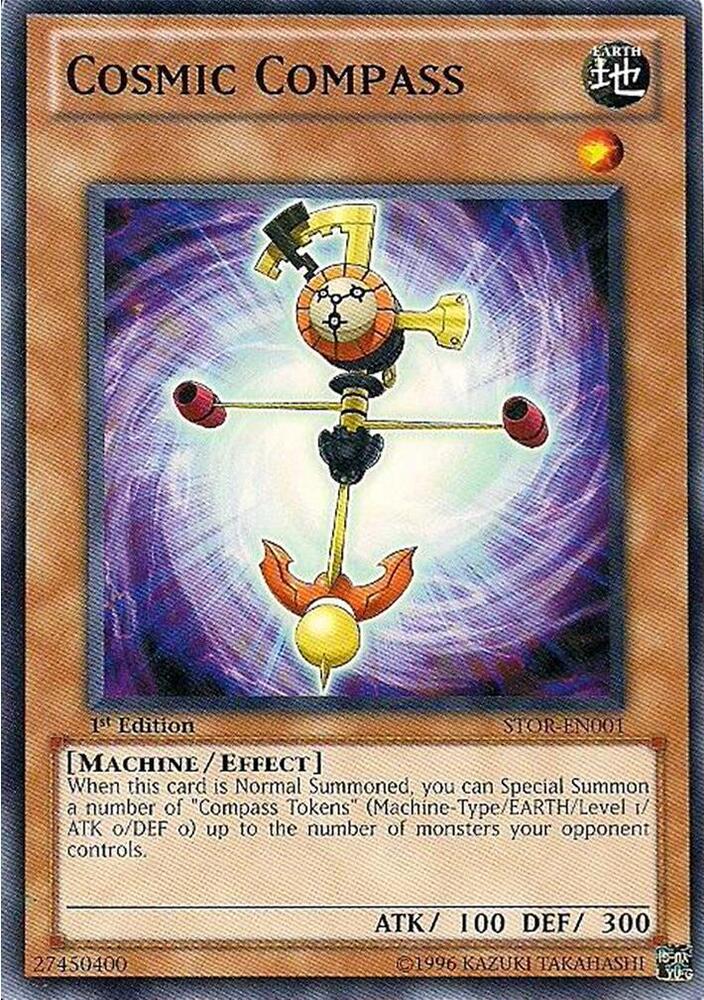 Cosmic Compass STOR-EN001 card from Storm of Ragnarok