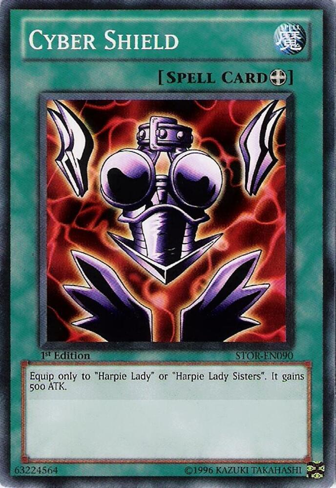 Cyber Shield STOR-EN090 card from Storm of Ragnarok