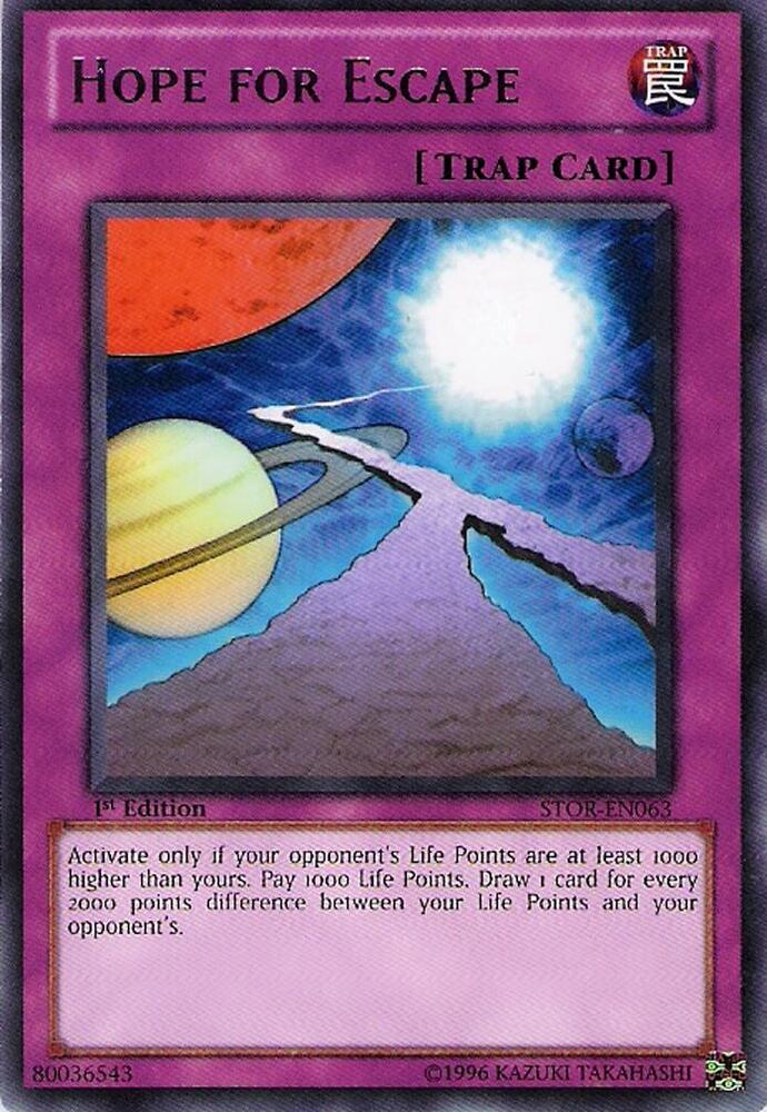 Hope for Escape STOR-EN063 card from Storm of Ragnarok