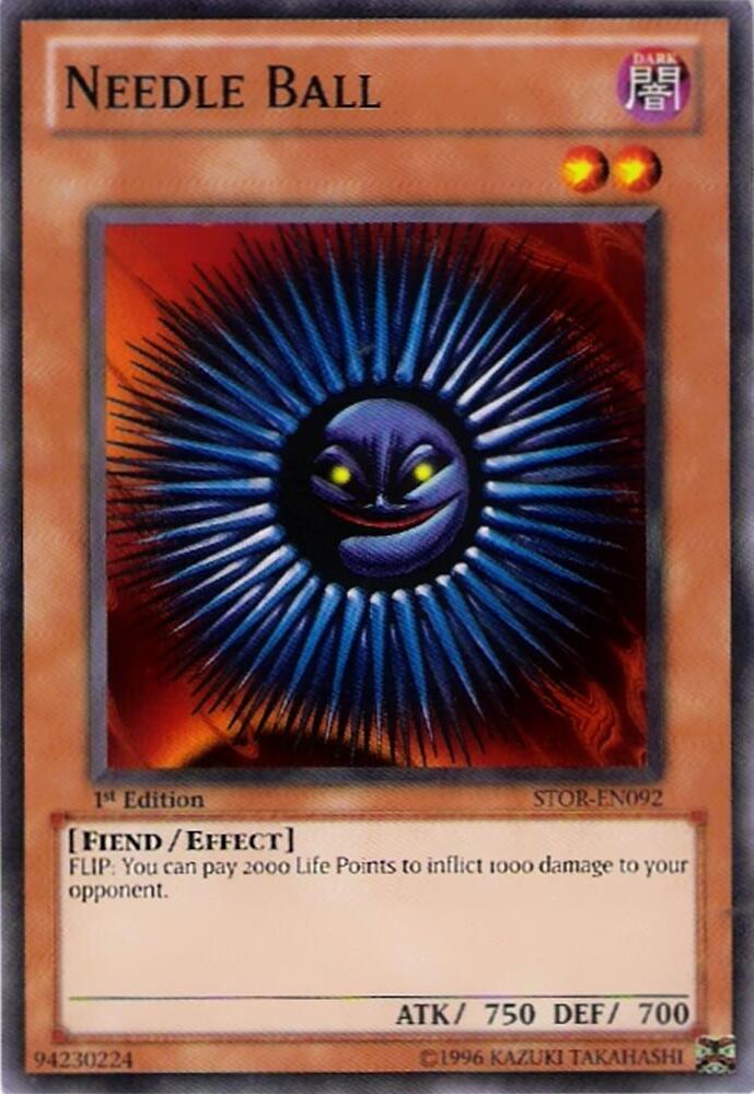 Needle Ball STOR-EN092 card from Storm of Ragnarok