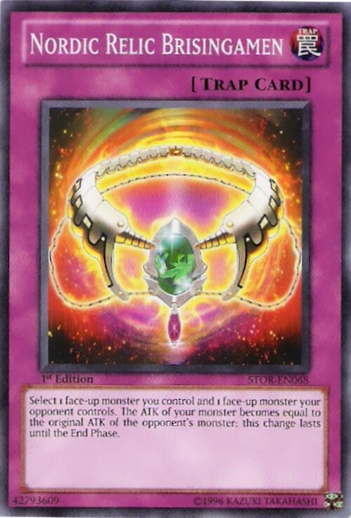 Nordic Relic Brisingamen STOR-EN068 card from Storm of Ragnarok