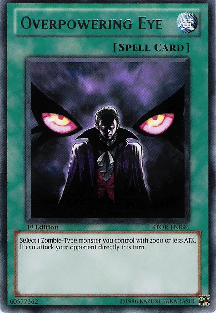 Overpowering Eye STOR-EN094 card from Storm of Ragnarok