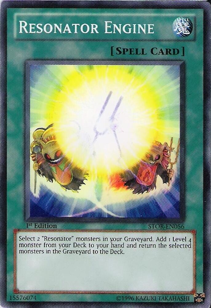 Resonator Engine STOR-EN056 card from Storm of Ragnarok