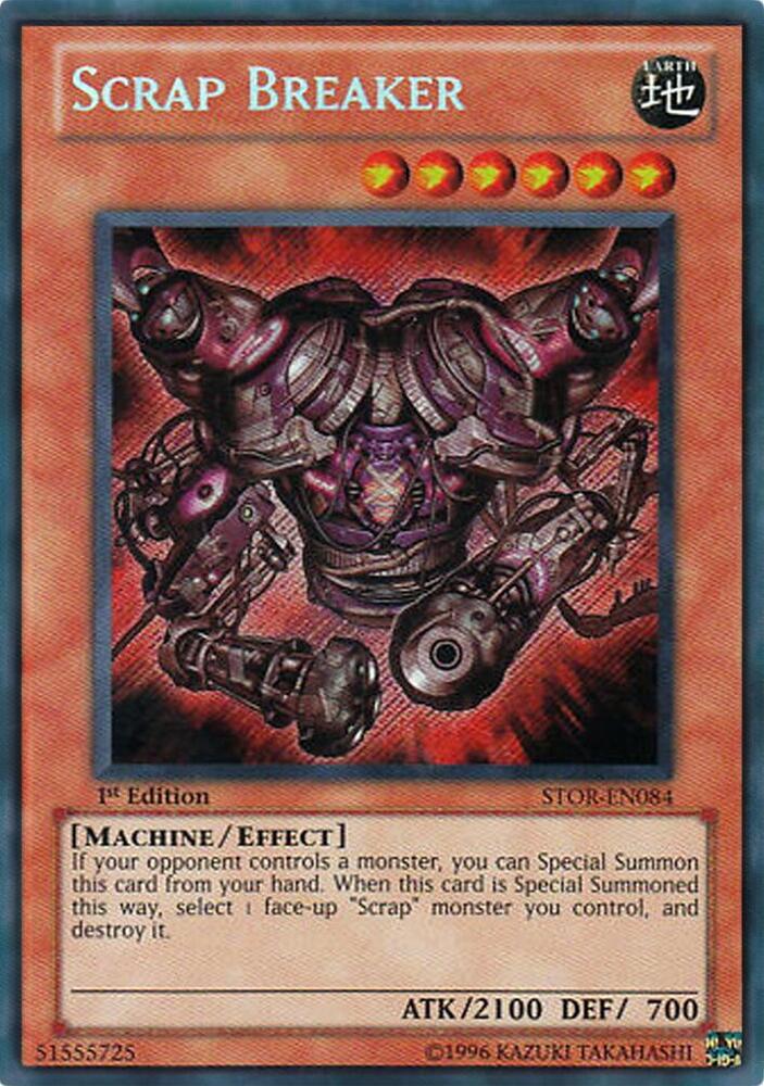 Scrap Breaker STOR-EN084 card from Storm of Ragnarok