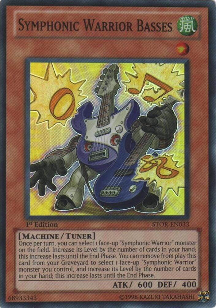 Symphonic Warrior Basses STOR-EN033 card from Storm of Ragnarok