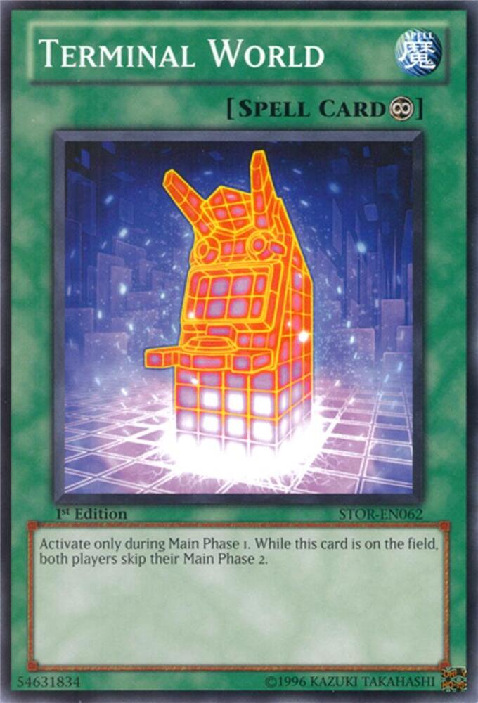 Terminal World STOR-EN062 card from Storm of Ragnarok