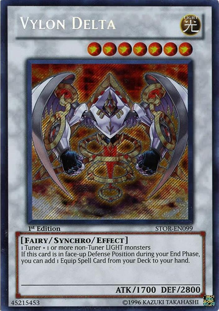 Vylon Delta STOR-EN099 card from Storm of Ragnarok
