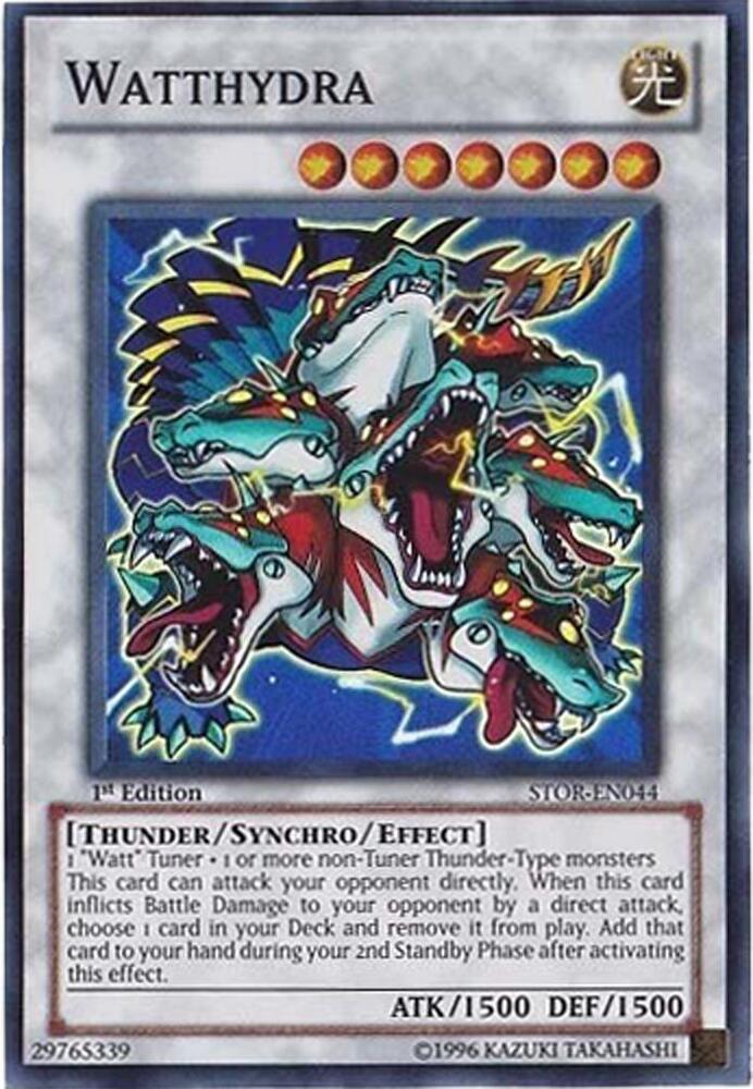 Watthydra STOR-EN044 card from Storm of Ragnarok