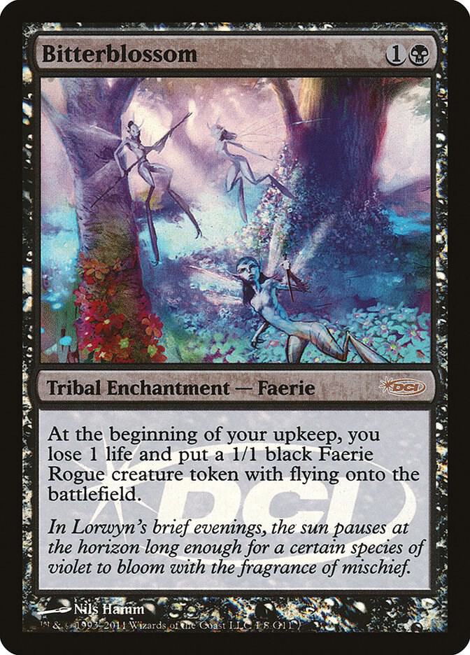 Bitterblossom 1 card from Judge Promos