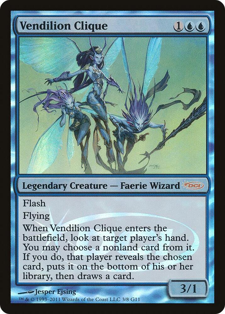 Vendilion Clique 3 card from Judge Promos