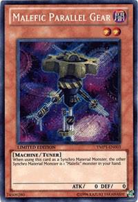 Malefic Parallel Gear YMP1-EN003 card from Bonds Beyond Time Movie Pack