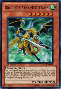 Dragunity Arma Mystletainn SDDL-EN002 card from Structure Deck: Dragunity Legion