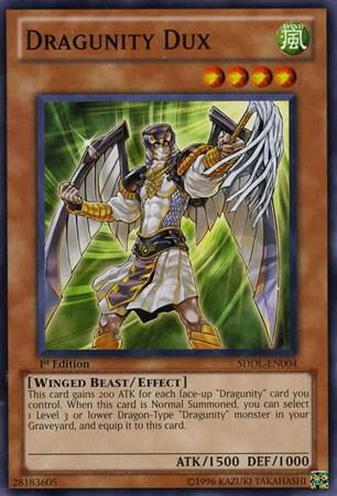 Dragunity Dux SDDL-EN004 card from Structure Deck: Dragunity Legion