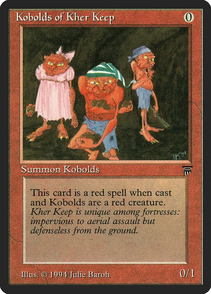 Kobolds of Kher Keep card from Legends