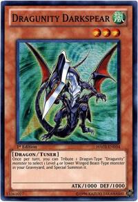 Dragunity Darkspear SDDL-EN007 card from Structure Deck: Dragunity Legion