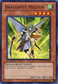 Dragunity Militum SDDL-EN008 card from Structure Deck: Dragunity Legion