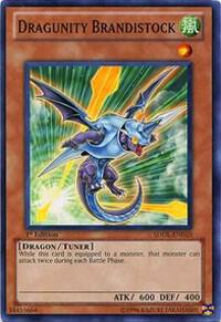 Dragunity Brandistock SDDL-EN010 card from Structure Deck: Dragunity Legion