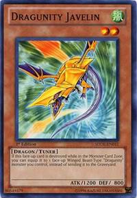 Dragunity Javelin SDDL-EN011 card from Structure Deck: Dragunity Legion