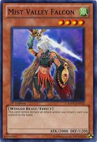 Mist Valley Falcon SDDL-EN012 card from Structure Deck: Dragunity Legion