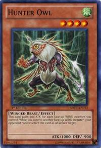 Hunter Owl SDDL-EN013 card from Structure Deck: Dragunity Legion