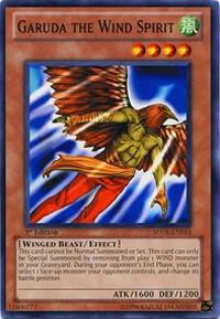 Garuda the Wind Spirit SDDL-EN014 card from Structure Deck: Dragunity Legion
