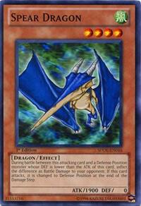 Spear Dragon SDDL-EN016 card from Structure Deck: Dragunity Legion