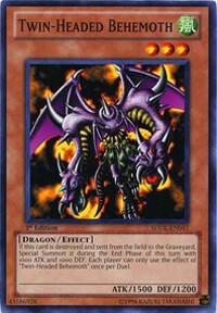 Twin-Headed Behemoth SDDL-EN017 card from Structure Deck: Dragunity Legion