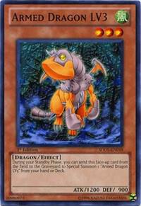 Armed Dragon LV3 SDDL-EN018 card from Structure Deck: Dragunity Legion