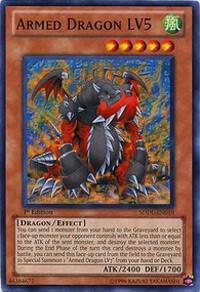 Armed Dragon LV5 SDDL-EN019 card from Structure Deck: Dragunity Legion