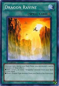 Dragon Ravine SDDL-EN021 card from Structure Deck: Dragunity Legion