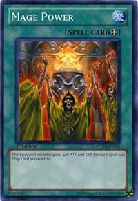 Mage Power SDDL-EN024 card from Structure Deck: Dragunity Legion