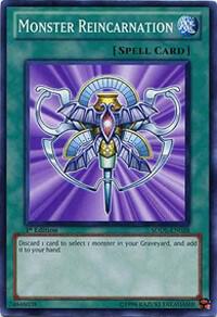 Monster Reincarnation SDDL-EN028 card from Structure Deck: Dragunity Legion