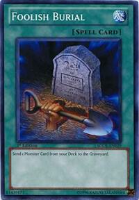 Foolish Burial SDDL-EN029 card from Structure Deck: Dragunity Legion