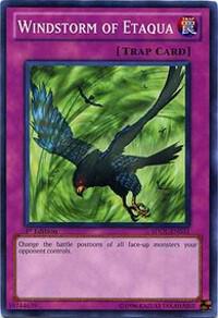 Windstorm of Etaqua SDDL-EN031 card from Structure Deck: Dragunity Legion