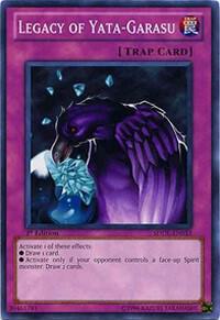 Legacy of Yata-Garasu SDDL-EN033 card from Structure Deck: Dragunity Legion