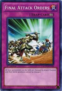 Final Attack Orders SDDL-EN034 card from Structure Deck: Dragunity Legion