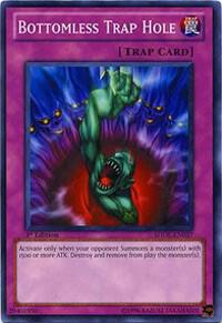 Bottomless Trap Hole SDDL-EN037 card from Structure Deck: Dragunity Legion