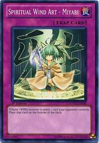Spiritual Wind Art - Miyabi SDDL-EN038 card from Structure Deck: Dragunity Legion