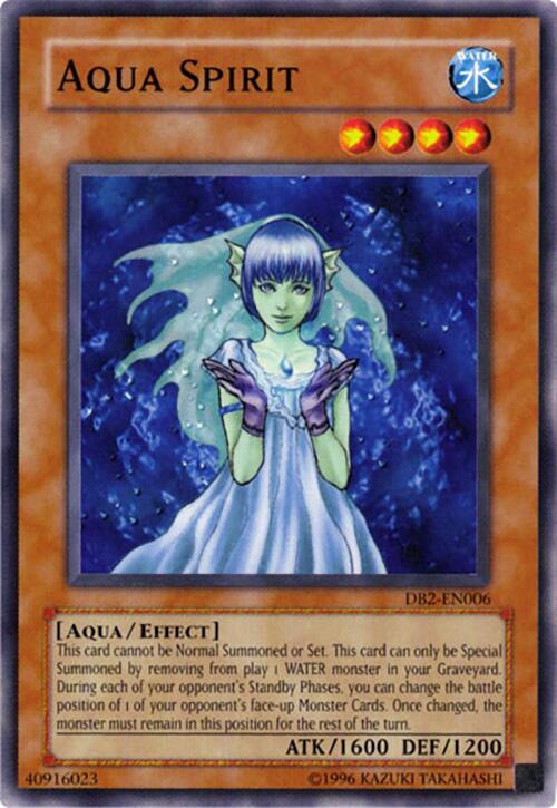 Aqua Spirit DB2-EN006 card from Dark Beginning 2