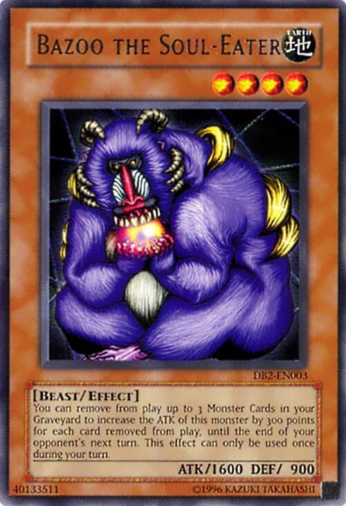 Bazoo the Soul-Eater DB2-EN003 card from Dark Beginning 2